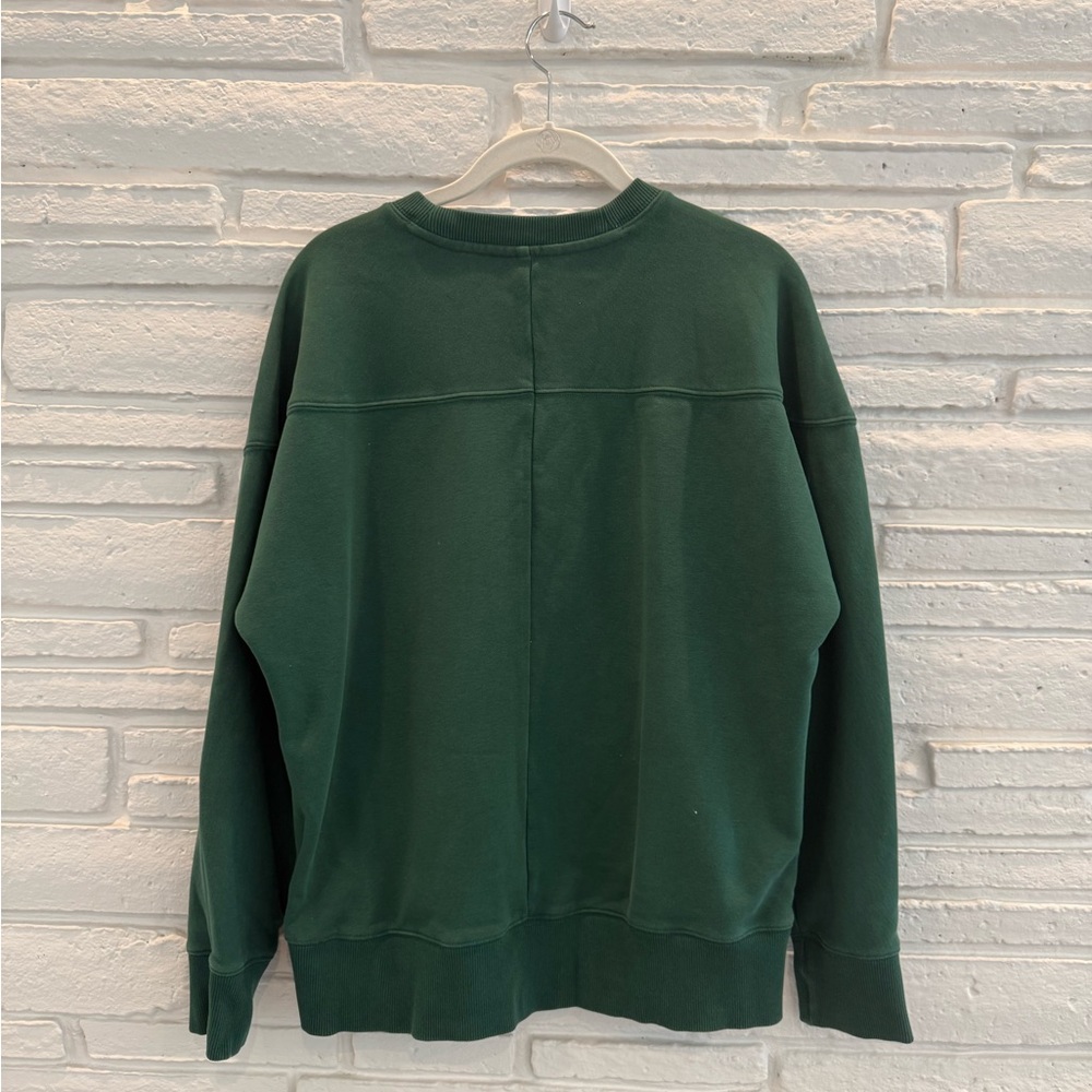 Vuori Sedona Weekender Crew Sweatshirt Green - Small - Picture 4 of 7
